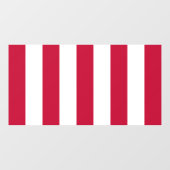 米国の自由の息子9ストライプカ国旗 ウィンドウサイン (シート)