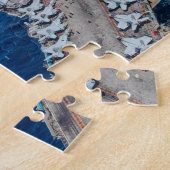 米国の航空機輸送会社「モンタージュ」 ジグソーパズル (側面)