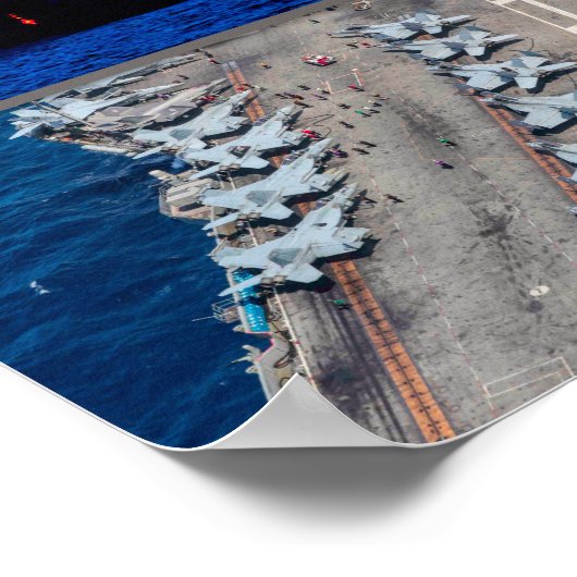 米国の航空機輸送会社「モンタージュ」 ポスター (角)