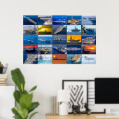 米国の航空機輸送会社「モンタージュ」 ポスター (ホームオフィス)