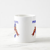 米国の船員の誇り高い祖父 コーヒーマグカップ (中央)