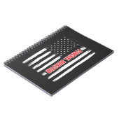 米国の葬誇りを持った儀司令官 ノートブック (左側)