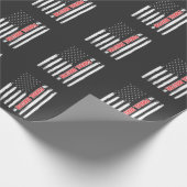 米国の葬誇りを持った儀司令官 ラッピングペーパー (角)