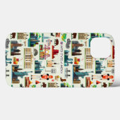 米国の記号パターン Case-Mate iPhoneケース (裏面 (横))