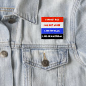 米国の赤白青政治タイヤ 缶バッジ (インサイチュ)