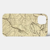 米国の輪郭 Case-Mate iPhoneケース (裏面 (横))