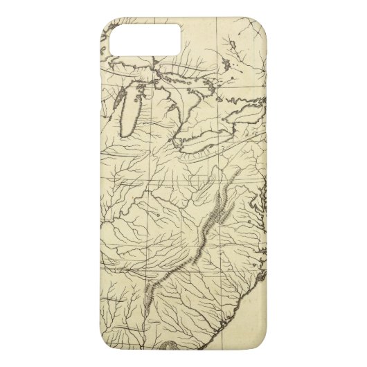米国の輪郭 Case-Mate iPhoneケース (裏面)