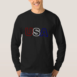 米国の輪郭 Tシャツ