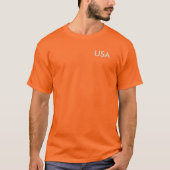 米国の迷彩柄のティー Tシャツ (正面)