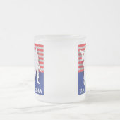 米国の退役軍人 フロストグラスマグカップ (中央)