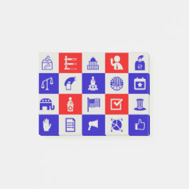 米国の選挙を行う ポストイット