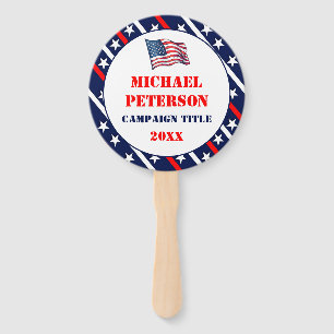 米国の選挙投票キャンペーン ハンドファン