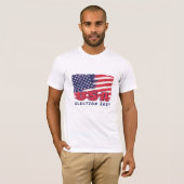 米国の選挙2024年Tシャツ Tシャツ (正面フル)