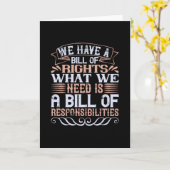 米国の選挙 – 私たちは権利書を持っている カード (黄色い花)