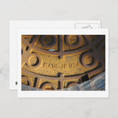 米国の郵便はがきで作られる ポストカード (正面/裏面)