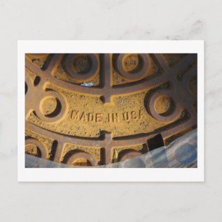 米国の郵便はがきで作られる ポストカード