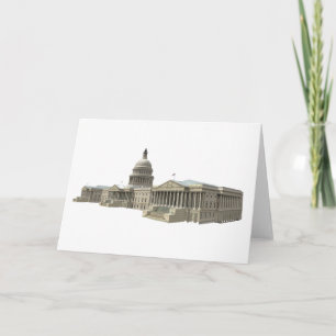 米国の重要な建物: Washington D.C. カード