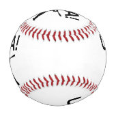米国の野球選手でドットをボールとして使う 野球ボール (裏面)