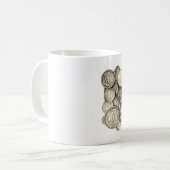 米国の銀貨 コーヒーマグカップ (正面左)