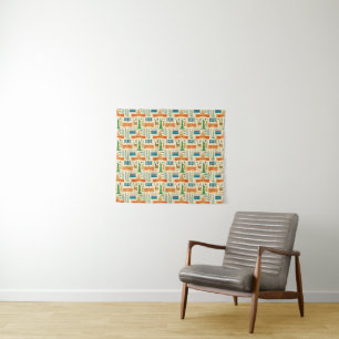 米国の陸標 タペストリー