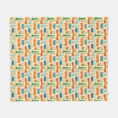 米国の陸標 フリースブランケット (正面(横))