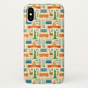 米国の陸標 iPhone X ケース