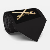 米国の騎兵隊の記号のタイ ネクタイ (ロール)