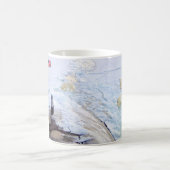 米国の高速攻撃潜水艦 – SSN-718マグカップ コーヒーマグカップ (中央)