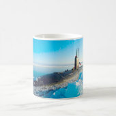 米国の高速攻撃潜水艦 – SSN-767 Mug コーヒーマグカップ (中央)