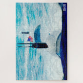 米国の高速攻撃潜水艦 – SSN-770 (20x30インチ) ジグソーパズル (縦)