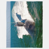 米国の高速攻撃潜水艦 – SSN-781 フリースブランケット (正面)