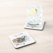 米国の魅力の地図 コースター (右側)