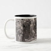 米国の黒人の洗礼 ツートーンマグカップ (左)