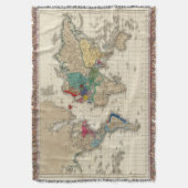 米国の1783年の広告の独立 スローブランケット (正面縦)