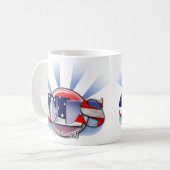 米国のCLS – 臨床研究所科学者Cu コーヒーマグカップ (正面左)