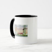 米国のGovt Bldgの外観 マグカップ (正面左)