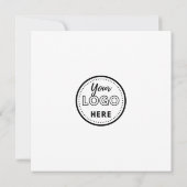 米国のQRコードに接続 |離れAレビューモダン 招待状 (裏面)