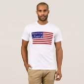 米国のTシャツでなされるアメリカの自由主義者 Tシャツ (正面フル)