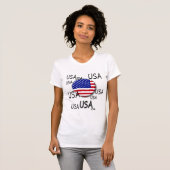米国のTシャツ Tシャツ (正面フル)