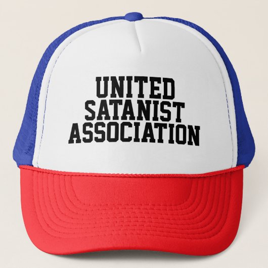 米国のTrucker Hatへようこそ キャップ (正面)