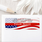 米国はっきりしたテーマカスタムパーソナライズされたデザイン ラベル (インサイチュ)