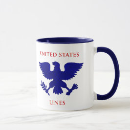 米国は並びます マグカップ