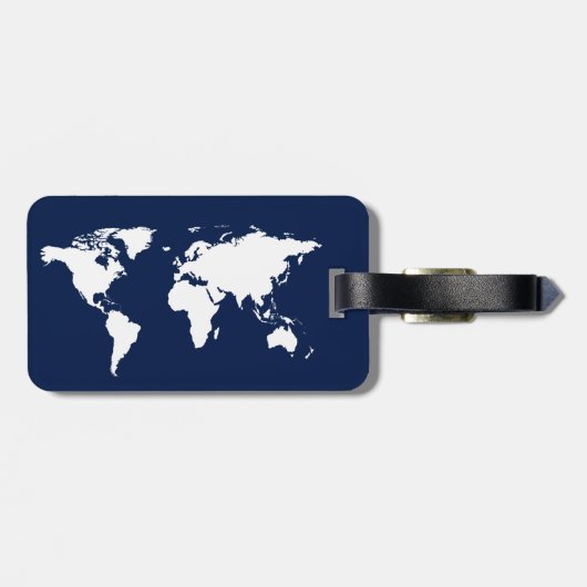 米国は住所シールと印を付けます ラゲッジタグ (裏面横)