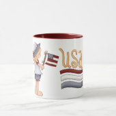 米国は強いマグカップを誇る マグカップ (中央)