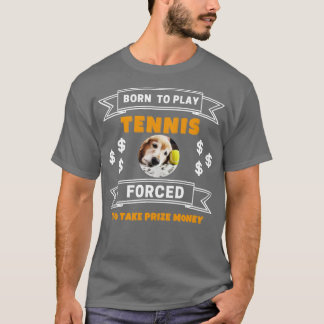 米国は生まれテニスDで賞金を取る Tシャツ