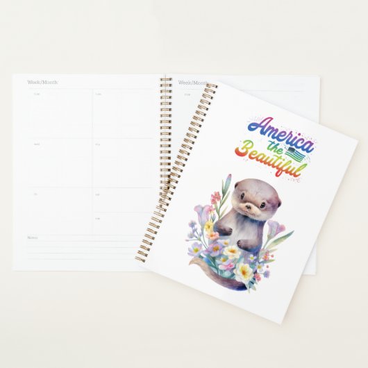 米国は美しい プランナー手帳 (ディスプレー)