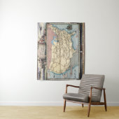 米国は航空速達によって船のSkyway地図を描きます タペストリー (インサイチュ)