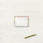 米国は航空速達によって船のSkyway地図を描きます ポストイット (デスク上)