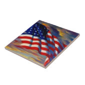 米国は雲の軍のギフトのタイルの古い栄光に印を付けます タイル (側面)