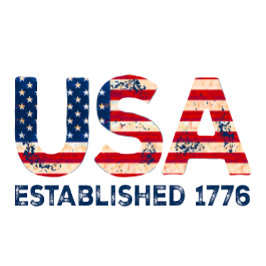 米国は1776年設立 Tシャツ